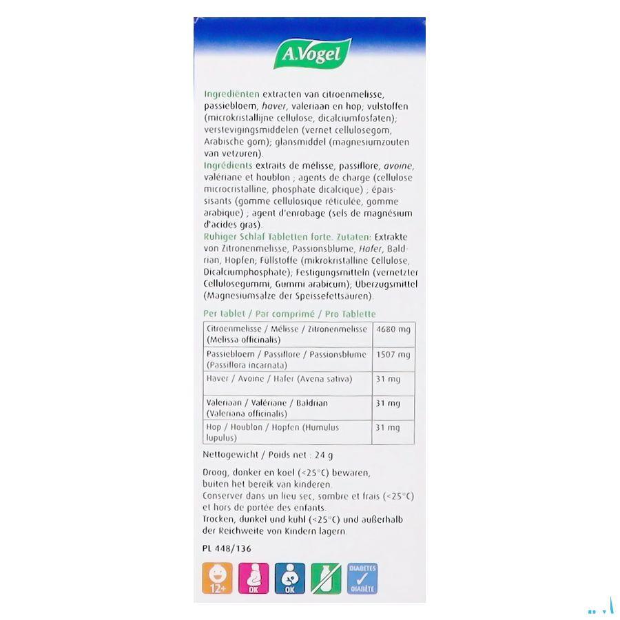 A.Vogel Nachtrust Tabl Forte 30  -  A.Vogel