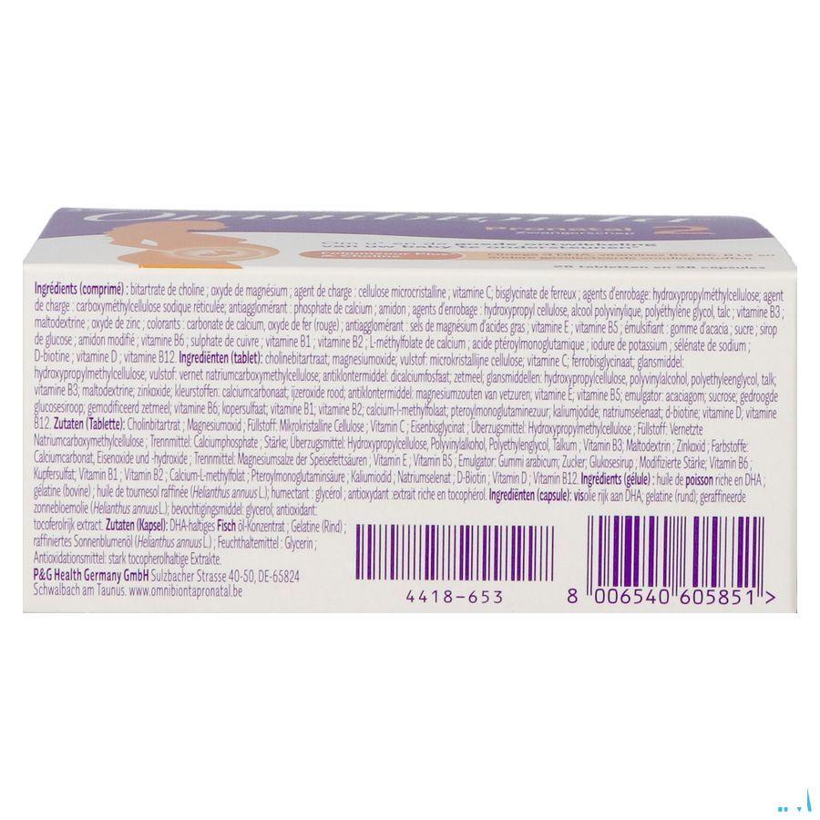 Omnibionta Pronatal 2 Zwanger.4weken Tabl 28+Caps 28 Omnibionta Pronatal 2 Zwanger.4weken Tabl 28+Caps 28