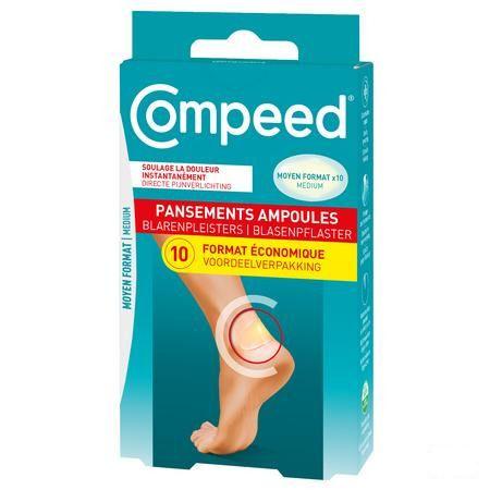 Compeed Blarenpleisters Medium Voordeelverpak. 10