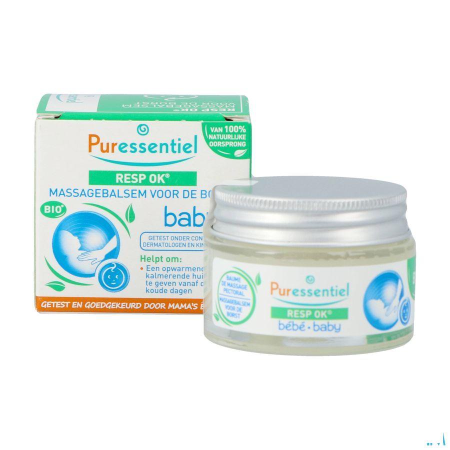 Puressentiel Ademhaling Massagebalsem Baby 30 ml  -  Puressentiel