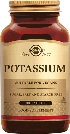 Solgar Potassium (kalium) Tabletten 100  -  Solgar Vitamins