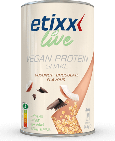 Etixx Live Vegan Protein Shake Coco-Choco Pdr 448 gr