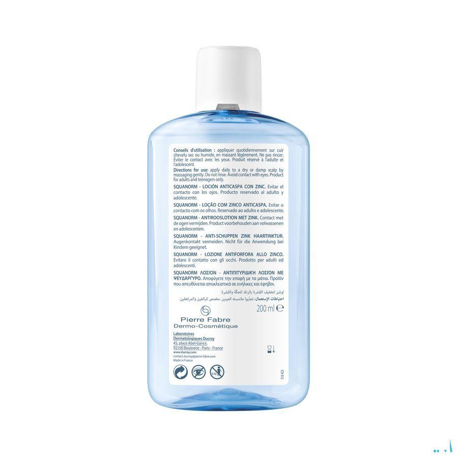 Ducray Squanorm Lotion Anti roos Zink 200 ml