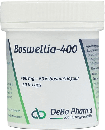 Boswellia Extract 400 mg Capsule 60  -  Deba Pharma