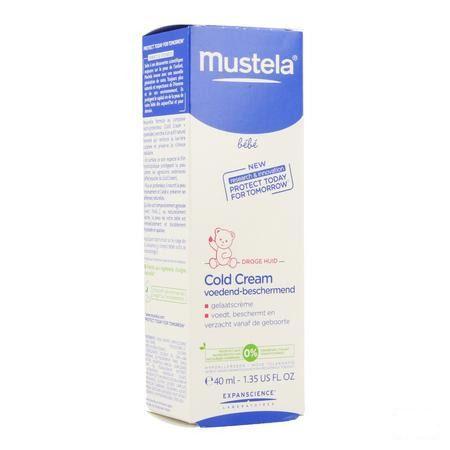 Mustela Bebe Cold Cream Visage Creme Tube 40 ml