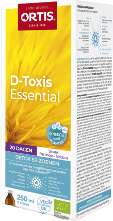 D Toxis Essential Detox Seizoenen Bio 250 ml
