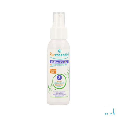 Puressentiel Deo Spray Bio 3 Essentiele Olie n 50 ml  -  Puressentiel