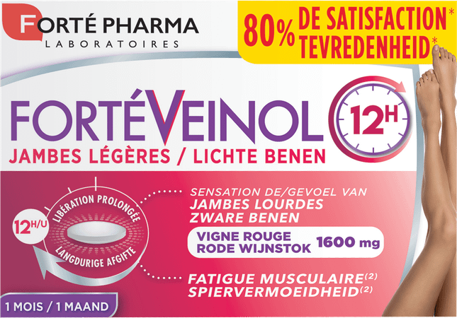 Forteveinol 12h Tabletten 30  -  Forte Pharma