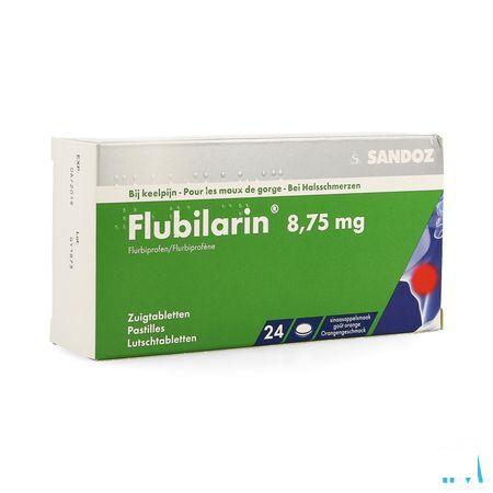 Flubilarin 8,75 mg Zuigtabletten 24 Blister