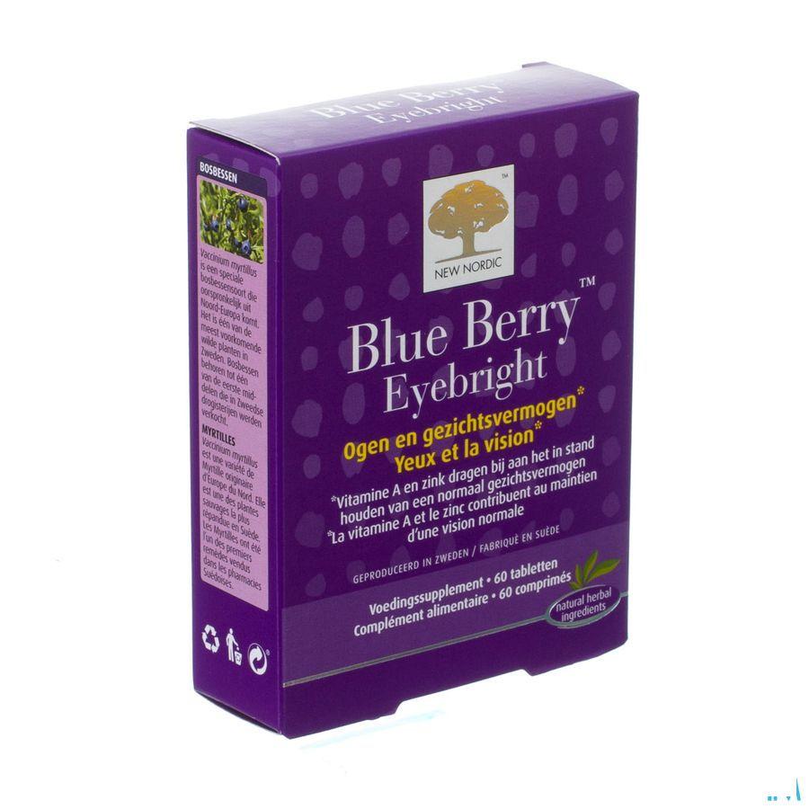 New Nordic Blue Berry Eyebright Comprimes 60  -  Ocebio