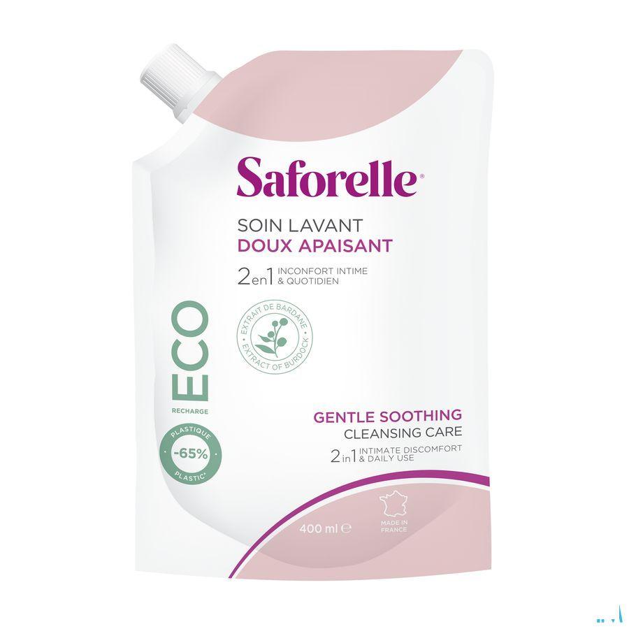 Saforelle Soin Lavant Doux Eco Recharge 400 ml