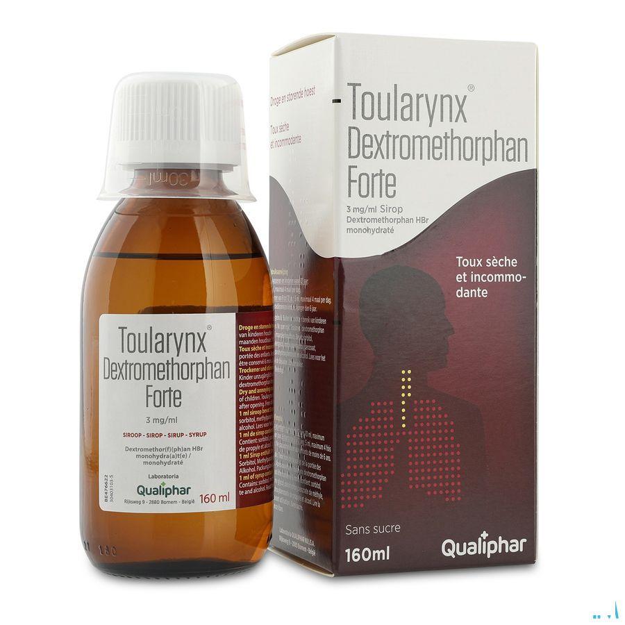 Toularynx Dextromethorphan Forte 3 mg/ml Sirop 160 ml