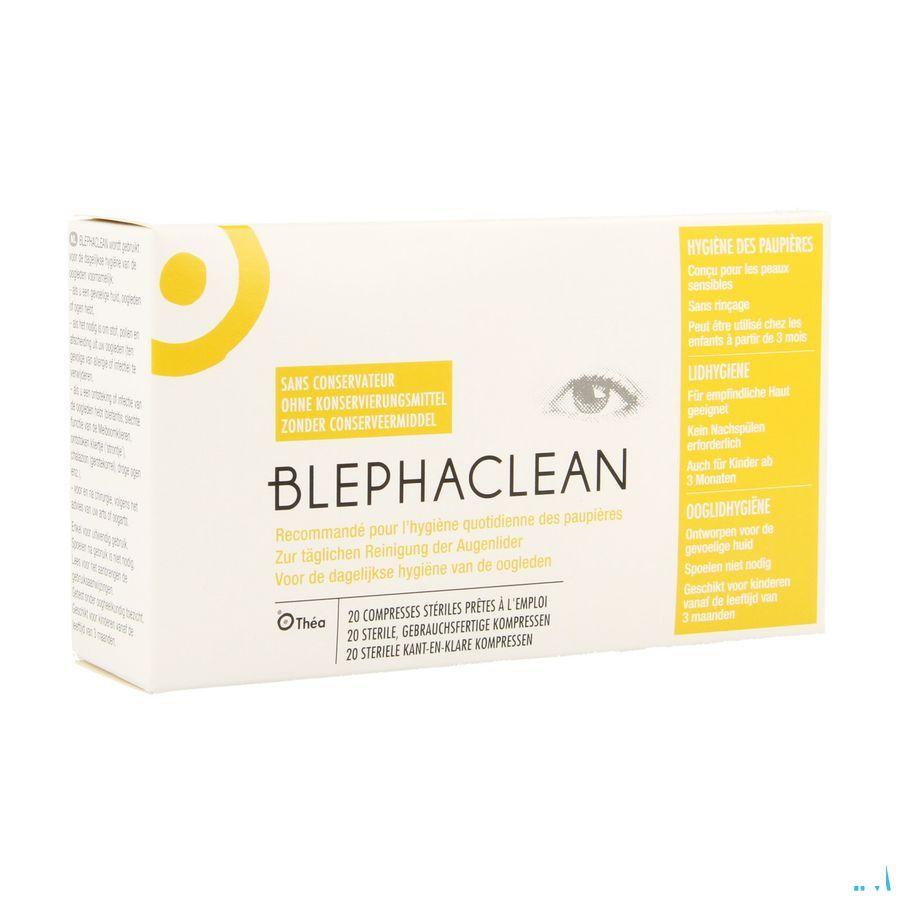 Blephaclean Lingette Nettoyante Impreg.paupiere 20 
