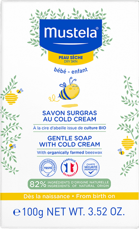 Mustela Zeep Overvet Cold Cream 100 gr