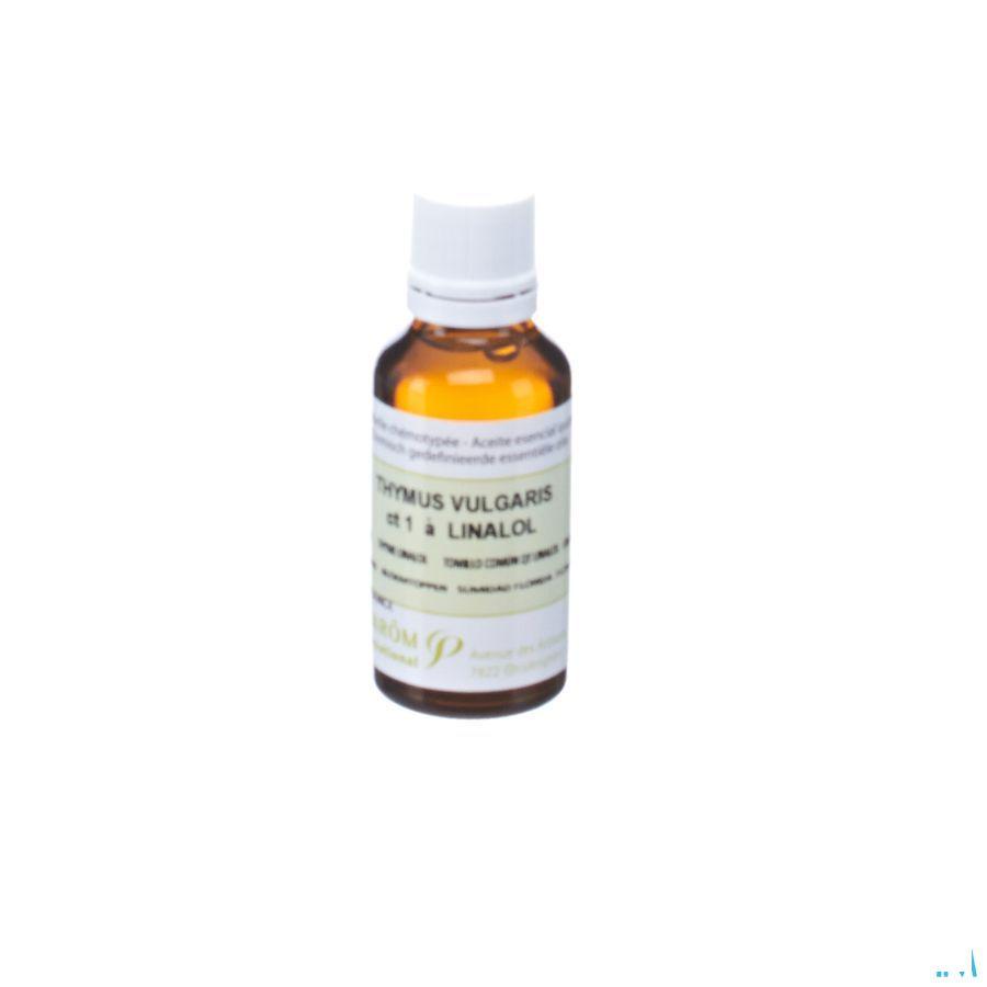 Tijm Vulg. Linalol Essentiele Olie 30 ml  -  Pranarom