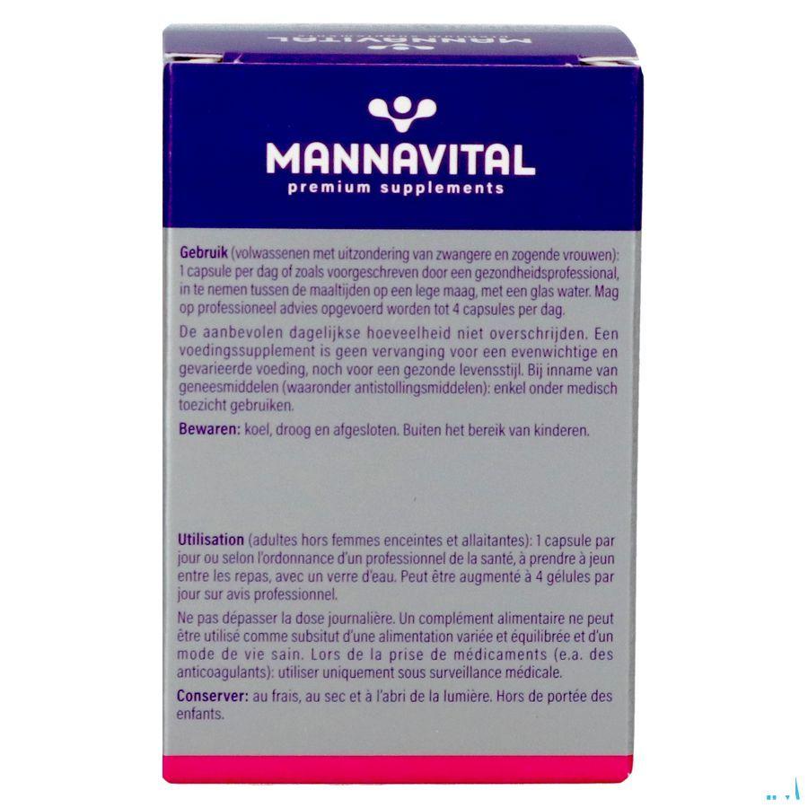 Mannavital Nattokinase Platinum + OPC V-Caps 90