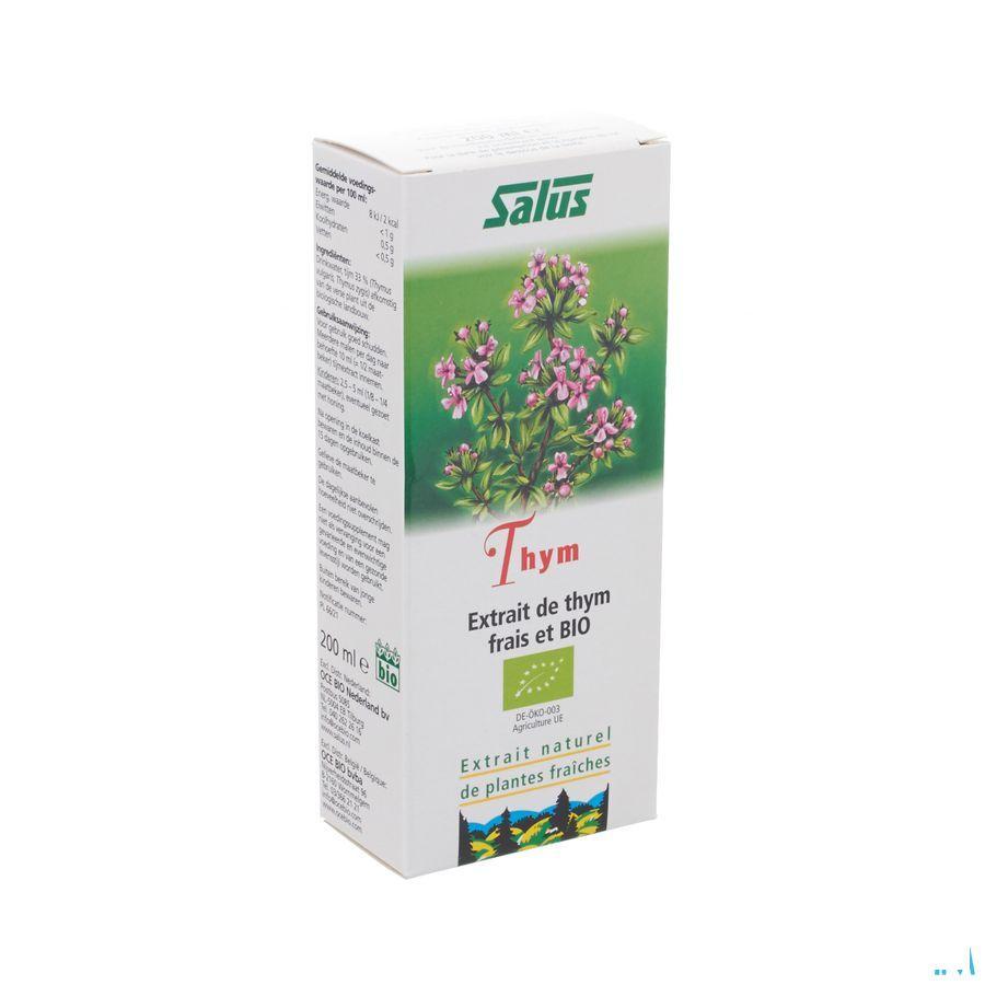 Salus Sap Thijm 200 ml  -  Ocebio
