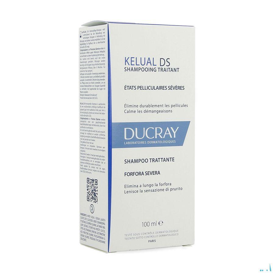 Ducray Kelual Ds Shampoo Verzorg. Hardnek. Roos 100 ml