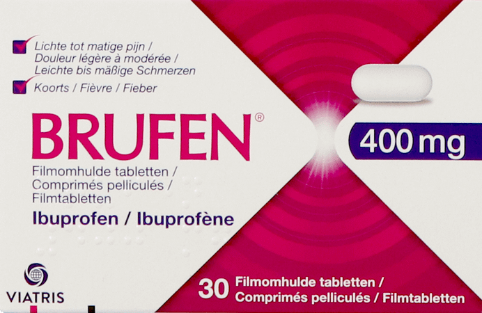 Brufen 400 mg Filmomhulde Tabletten 30 X 400 mg