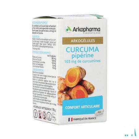 Arkogelules Curcuma Caps 40 Nf  -  Arkopharma 