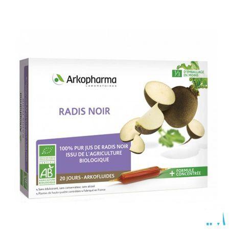 Arkofluide Radis Noir Amp 20X15ml  -  Arkopharma 