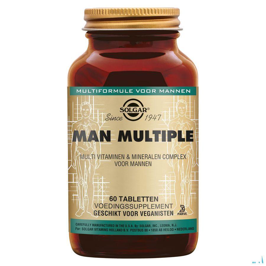 Solgar Man Multiple Tabletten 60  -  Solgar Vitamins