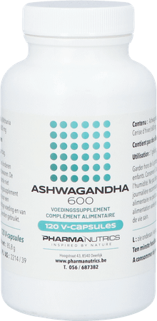Ashwagandha 600 Pharmanutrics V-Caps 120