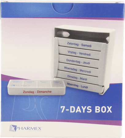 Pharmex Pillbox 7 Jours  -  Infinity Pharma