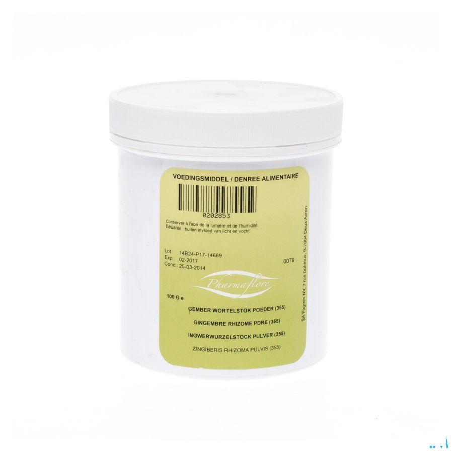 Gember Wortelstok Poeder 100 gr  -  Fagron