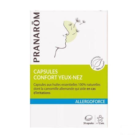 Allergoforce Comfort Ogen Neus Bio Caps 30  -  Pranarom