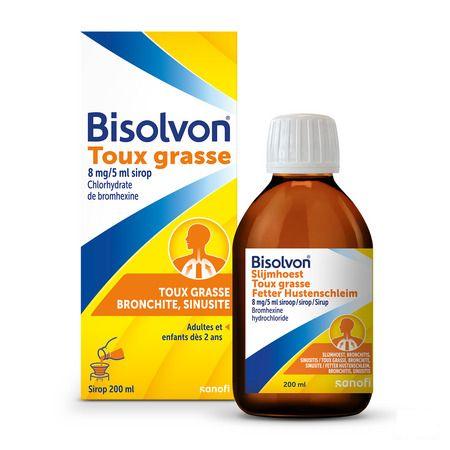 Bisolvon Sirop 1 X 200 ml 8 mg/5 ml