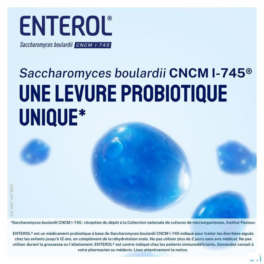 Enterol 250 mg Pulv Sachets 10