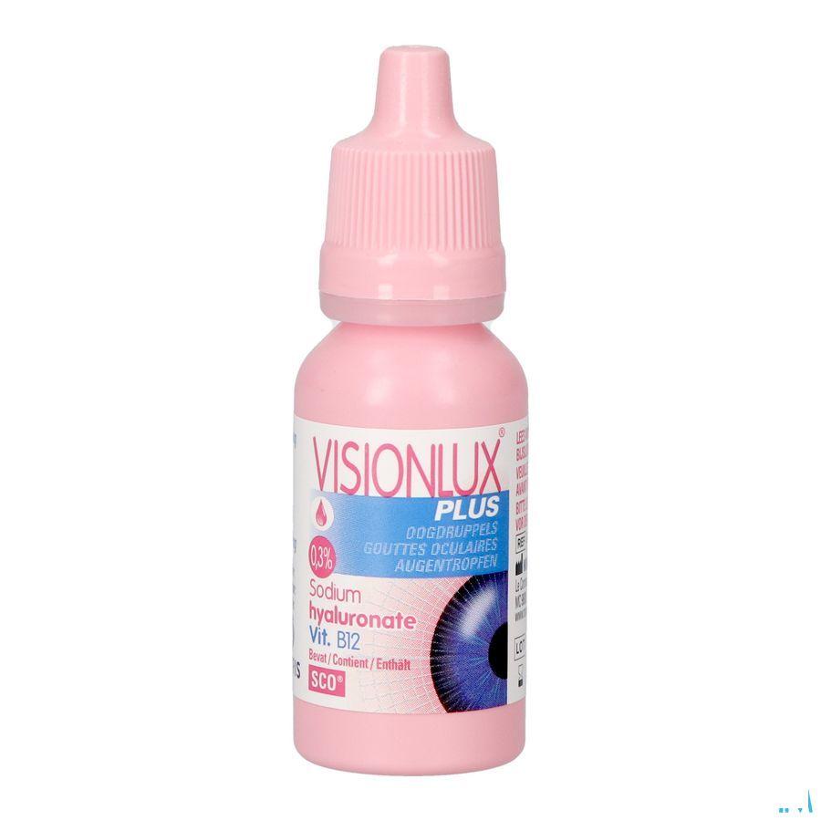 Visionlux Plus Oogdruppels Flacon 1 X 10 ml