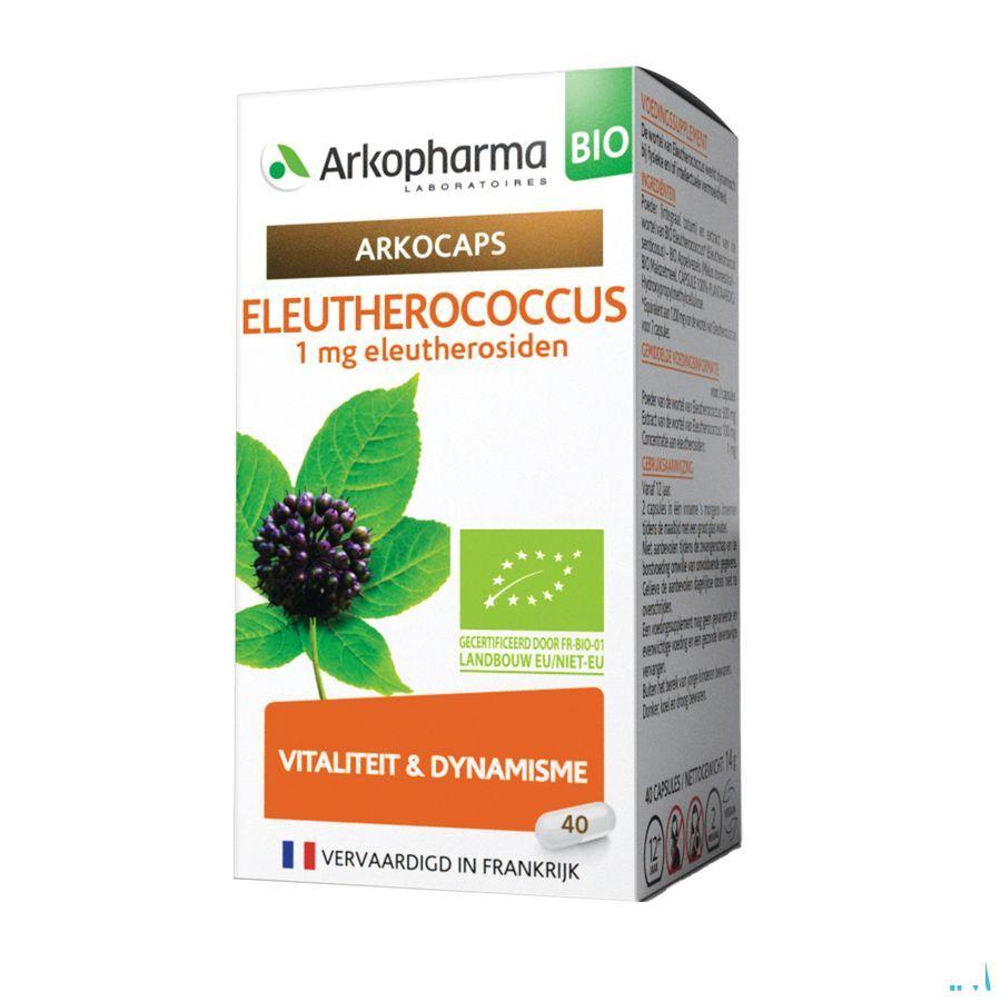 Arkocaps Eleutherococcus Bio Capsule 40  -  Arkopharma