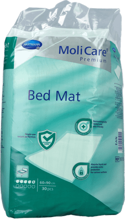 Molicare Premium Bed Mat 5 Drops 60Cmx90Cm 30  -  Hartmann