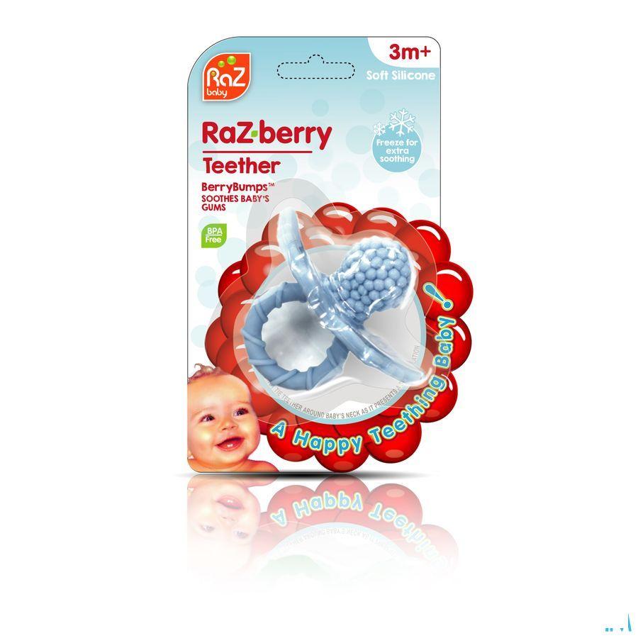 Raz Baby Bijtring Razberry Baby Blue  -  Solidpharma