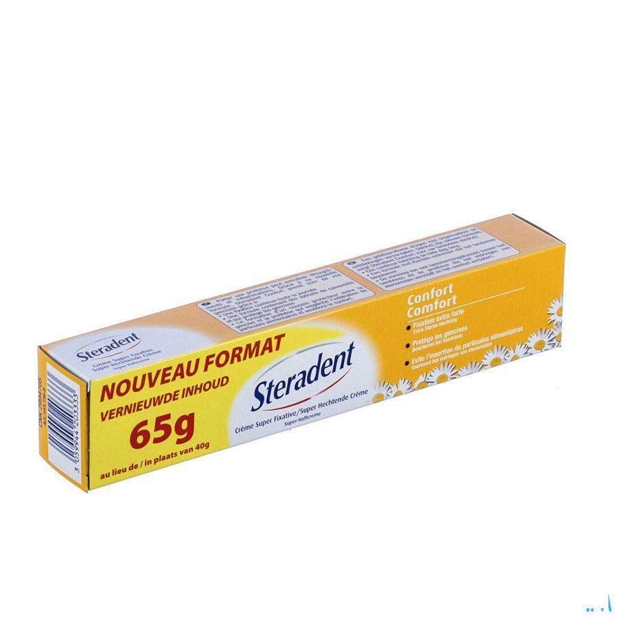 Steradent Creme Fixation Comfort Camomille 65 gr