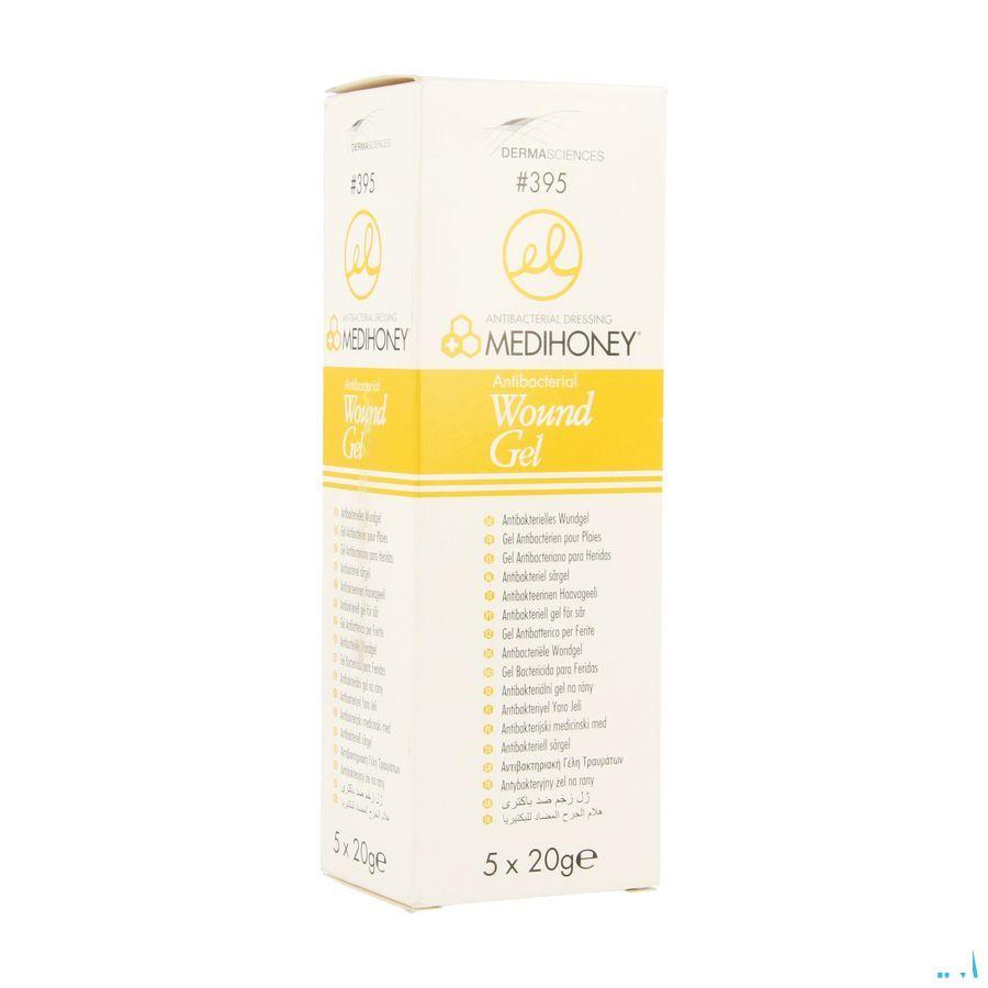Medihoney Wondgel Anti bacteriel Tube 5x20 gr