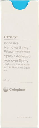 Brava Adhesive Remover Spray 50 ml 12010  -  Coloplast