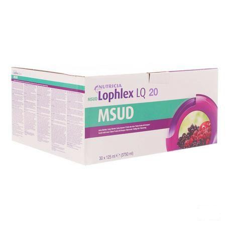 Msud Lophlex Lq 20 Juicy Fruits Des Bois 30x125 ml  -  Nutricia