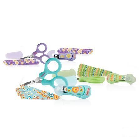 Nuby Nagelverzorgingsset Bloemenprint - 0m +   -  New Valmar