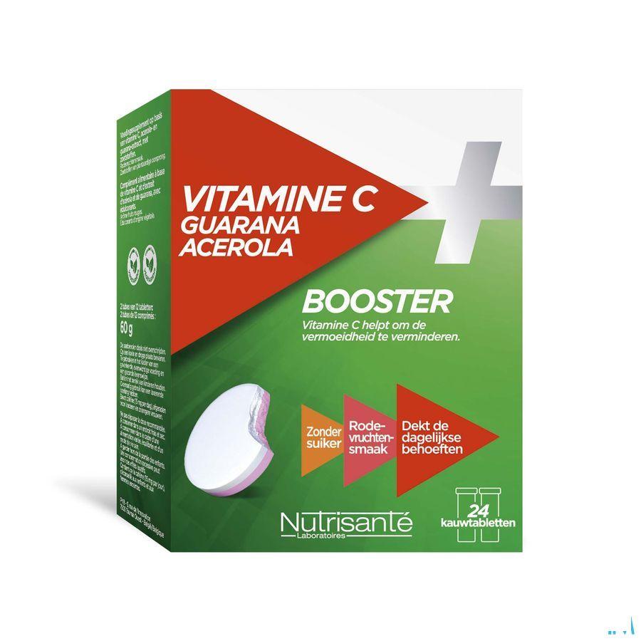 Vitamine C Guarana Acerola Comprimes 2x12  -  Nutrisante