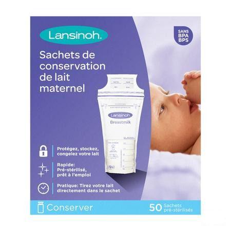 Lansinoh Sachet Conservation Lait Maternel50 40056  -  Lansinoh Laboratories