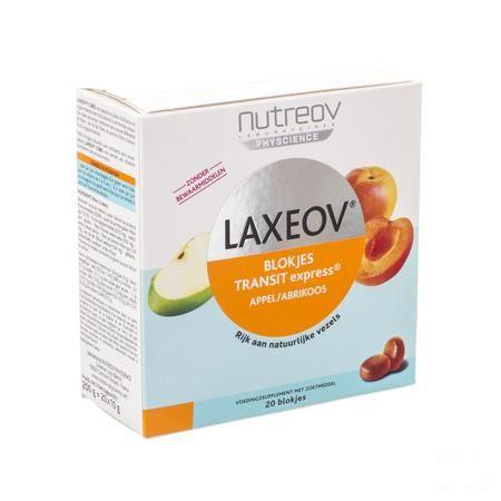Laxeov Pomme-abricot Palet 20x10 gr 