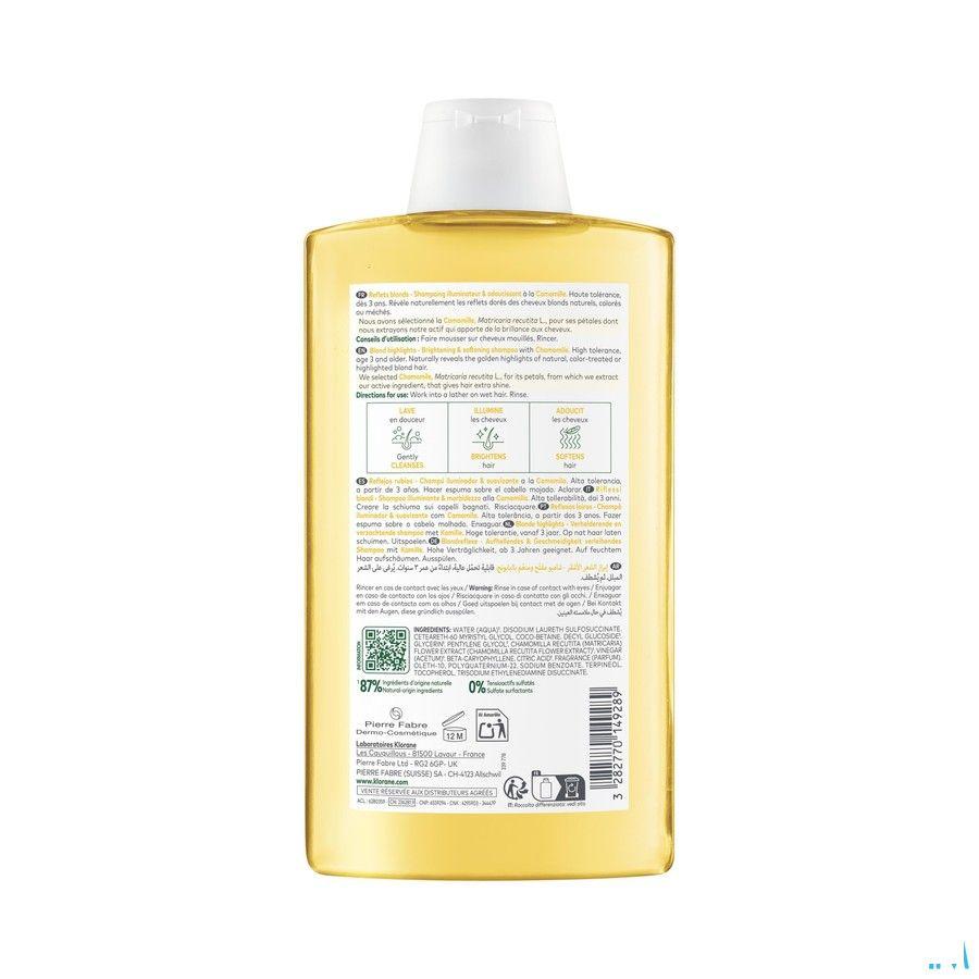Klorane Capilaire Shampooing Camomille 400 ml