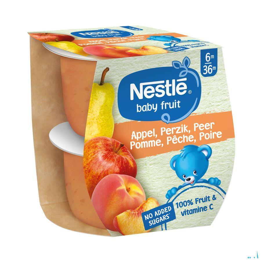Nestle Baby Fruit Appel Peer Perzik 2 x 130 gr