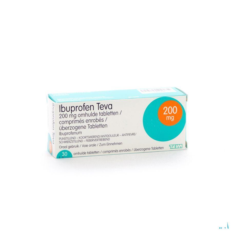 Ibuprofen Teva Dragee 30 X 200 mg 
