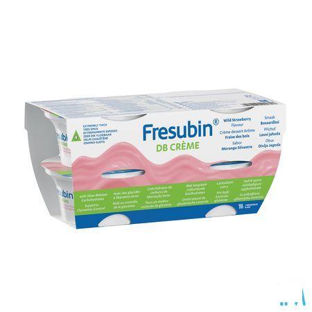 Fresubin Db Creme 125 gr Fraise Des Bois/bosaardbei  -  Fresenius