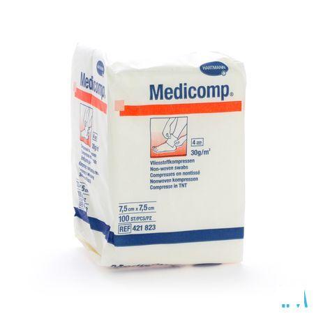 Medicomp 7,5x7,5cm 4l. Nst. 100 P/s  -  Hartmann