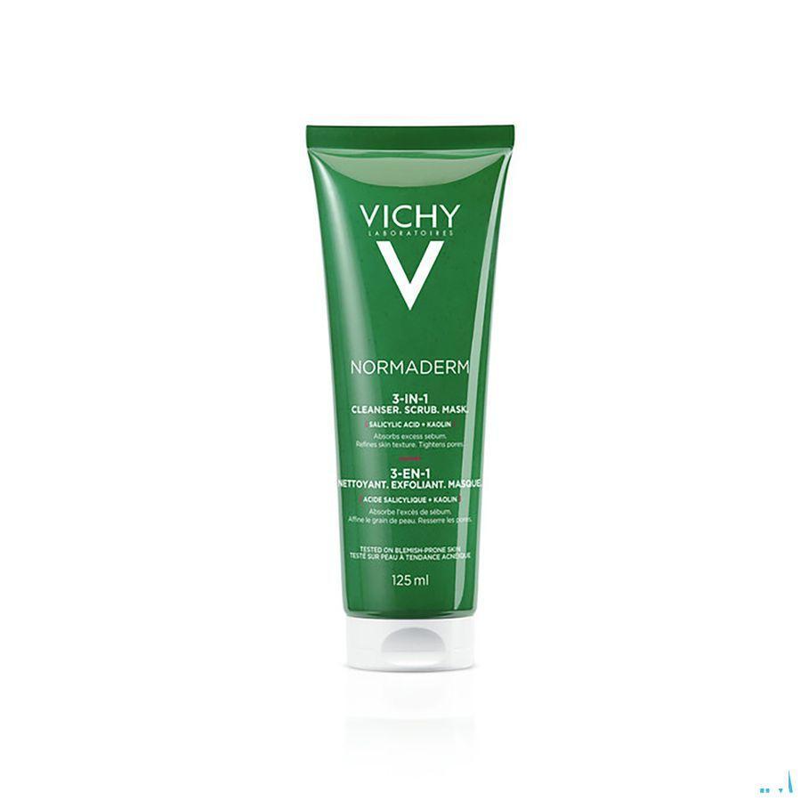 Vichy Normaderm Reiniging 3in1 Gel 125 ml  -  Vichy